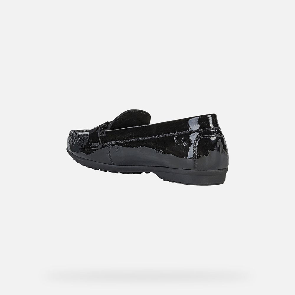 Geox Bayan Loafers Siyah - Elidia - UNE-273950